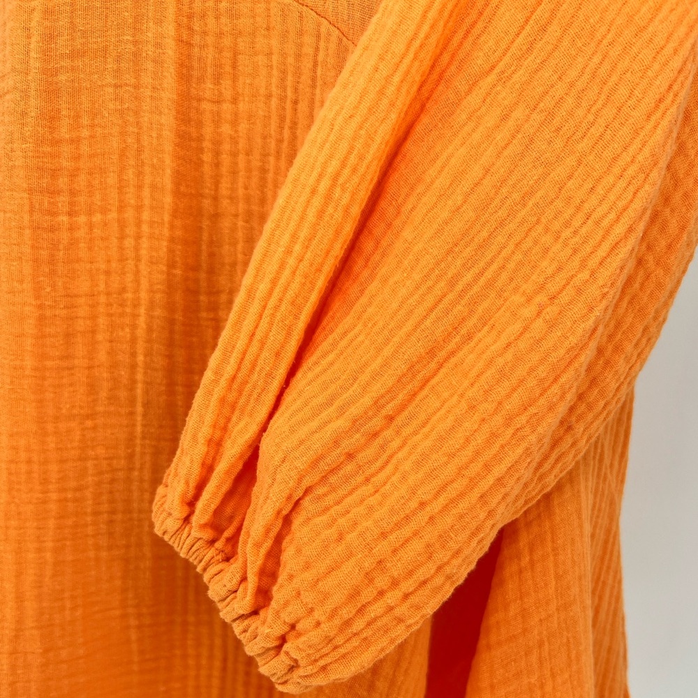 MAGASCHONI - Organic Cotton Gauze Cocktail Dress. - Picture 5 of 11